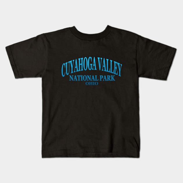 Cuyahoga Valley National Park, Ohio Kids T-Shirt by Naves